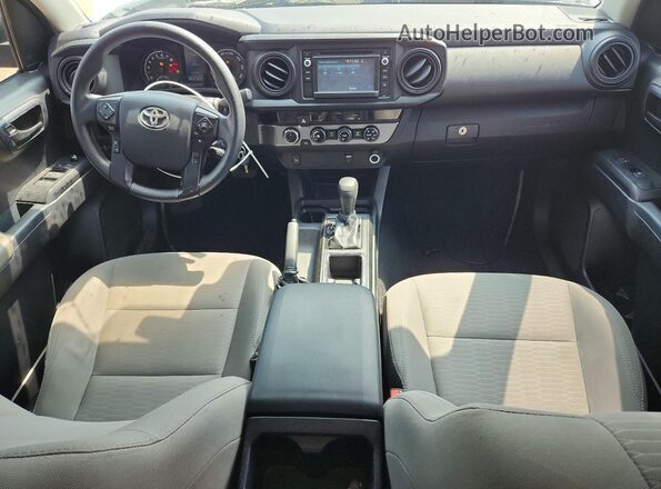 3TMCZ5ANXJM123071 2018 TOYOTA TACOMA White Dashboard view