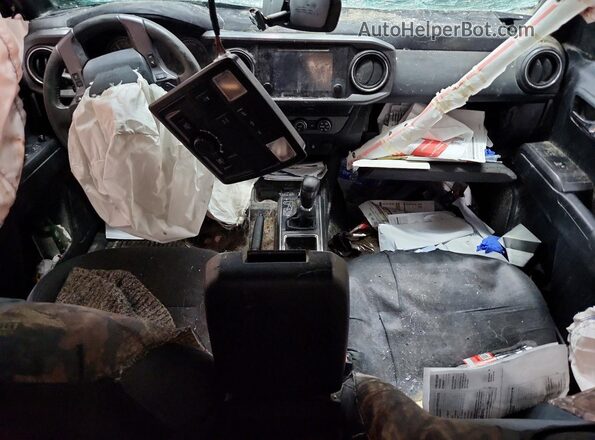 3TMCZ5ANXKM206307 2019 TOYOTA TACOMA Black Вид панелі приладів