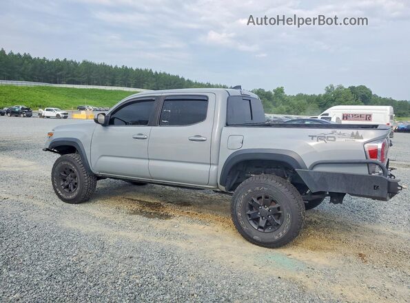 3TMCZ5ANXKM228551 2019 TOYOTA TACOMA Gray Trasero izquierdo