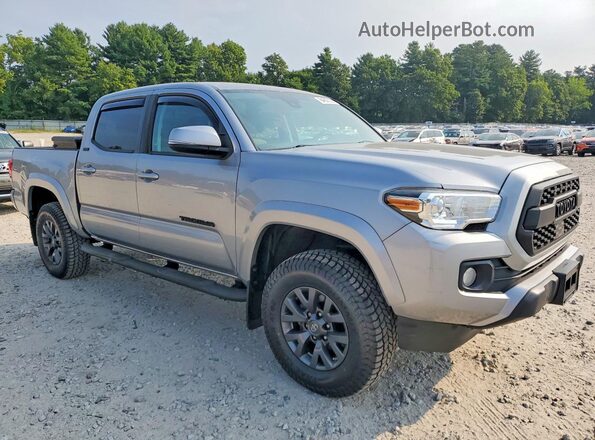 3TMCZ5ANXLM356550 2020 TOYOTA TACOMA Silver Դիմացի տեսք