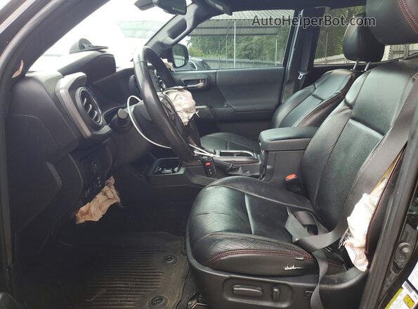 3TMCZ5ANXMM448999 2021 TOYOTA TACOMA Черный Вид салона спереди