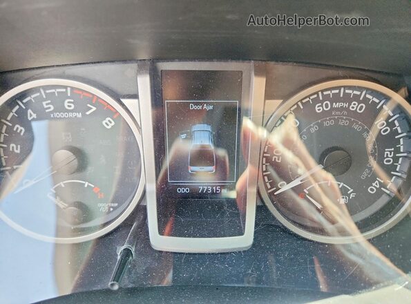 3TMCZ5ANXNM464475 2022 TOYOTA TACOMA Gray Vista del cuadro de instrumentos