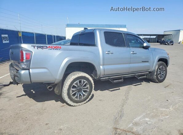 3TMCZ5ANXPM555426 2023 TOYOTA TACOMA Silver Tył prawy