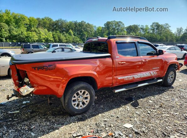 3TMDZ5BN0HM025521 2017 TOYOTA TACOMA Оранжевый Задняя правая четверть