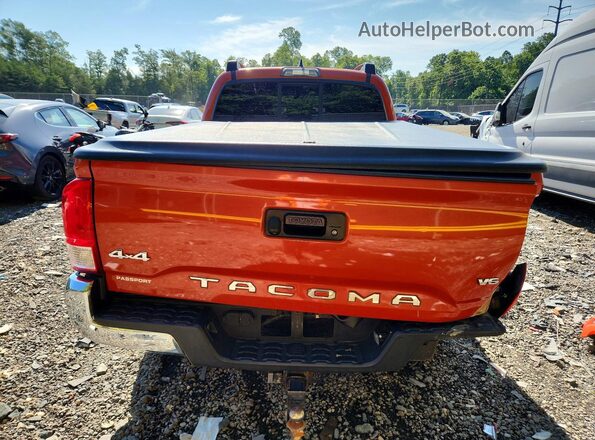 3TMDZ5BN0HM025521 2017 TOYOTA TACOMA Оранжевый Вид сзади