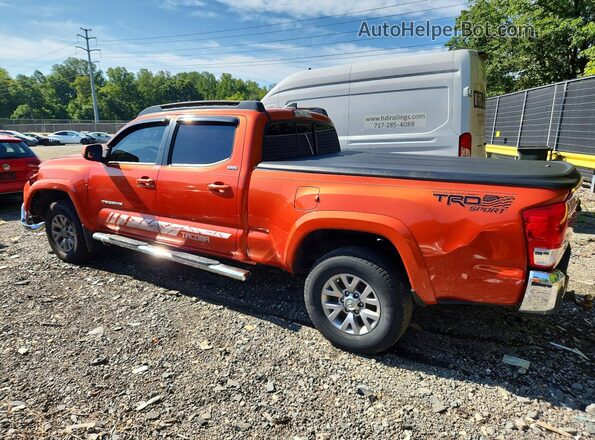 3TMDZ5BN0HM025521 2017 TOYOTA TACOMA Оранжевый Задняя левая четверть
