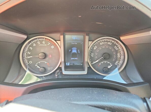 3TMDZ5BN0HM025521 2017 TOYOTA TACOMA Оранжевый Вид щитка приборов