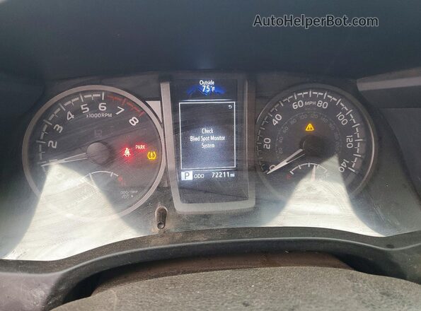 3TMDZ5BN0PM159394 2023 TOYOTA TACOMA White Սարքավորումների վահանակի տեսք