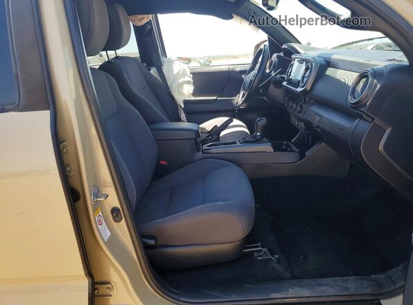 3TMDZ5BN1KM068255 2019 TOYOTA TACOMA Tan Widok wnętrza z przodu