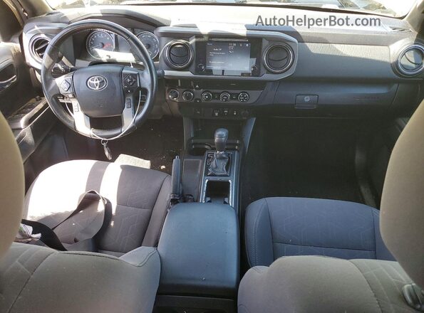 3TMDZ5BN1KM068255 2019 TOYOTA TACOMA Tan Widok deski rozdzielczej