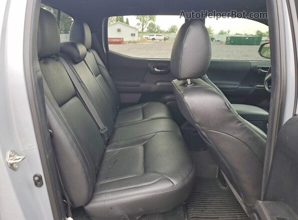 3TMDZ5BN1KM075125 2019 TOYOTA TACOMA Gray უკანა სავარძლების ხედი