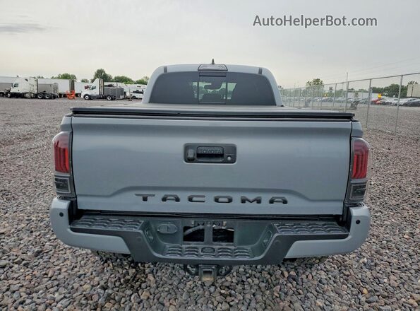 3TMDZ5BN1KM075125 2019 TOYOTA TACOMA Gray უკანა ხედი