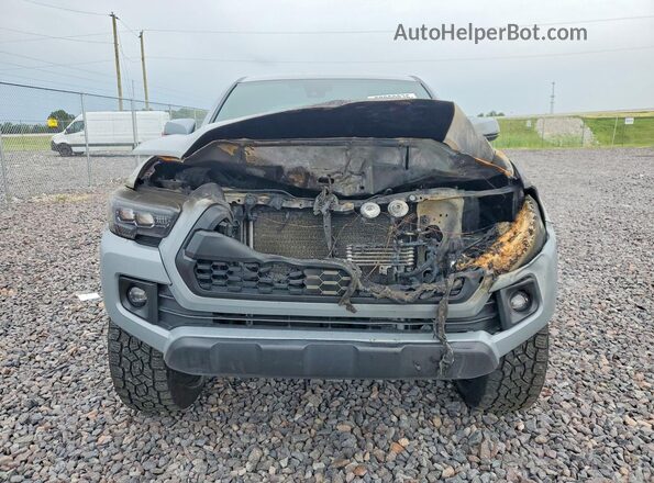 3TMDZ5BN1KM075125 2019 TOYOTA TACOMA Gray წინა ხედი