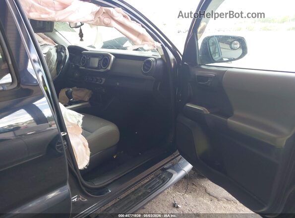 3TMDZ5BN1KM077148 2019 TOYOTA TACOMA Black წინა სალონის ხედი