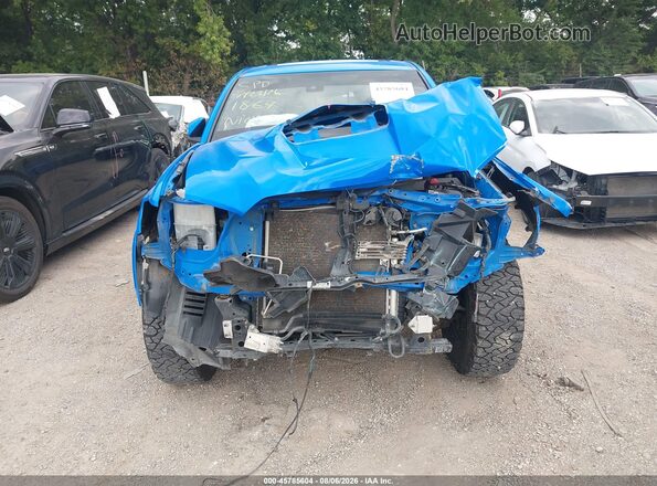 3TMDZ5BN1LM081864 2020 TOYOTA TACOMA Blue Widok zestawu wskaźników