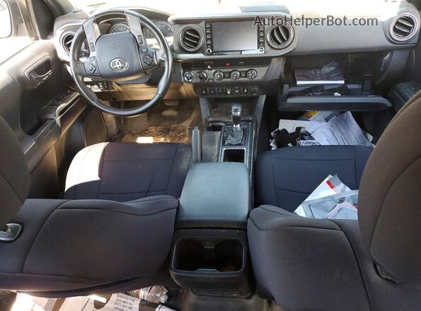 3TMDZ5BN1LM085865 2020 TOYOTA TACOMA Silver Widok deski rozdzielczej