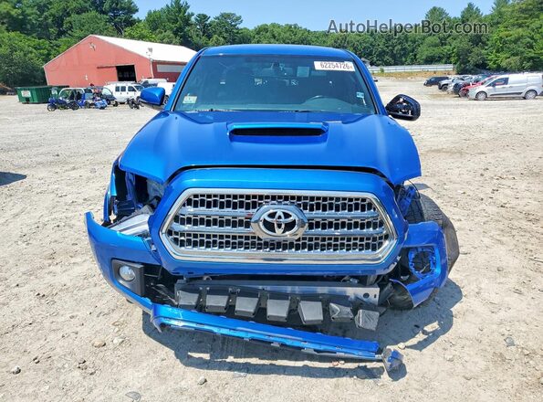 3TMDZ5BN2HM028470 2017 TOYOTA TACOMA Blue Դիմացի տեսք