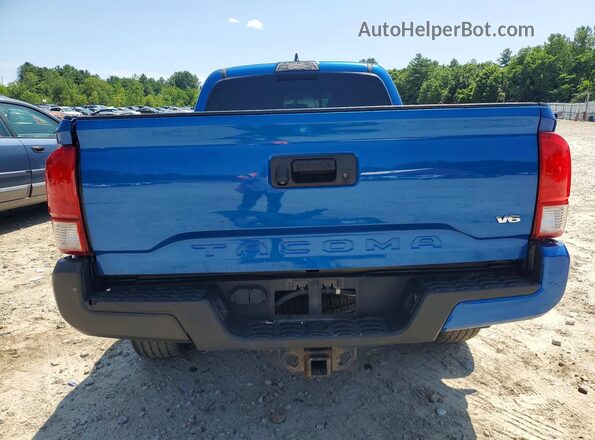 3TMDZ5BN2HM028470 2017 TOYOTA TACOMA Blue Հետևի տեսք