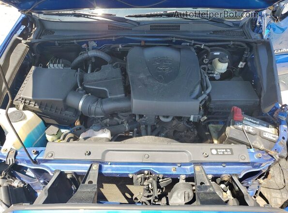 3TMDZ5BN2HM028470 2017 TOYOTA TACOMA Blue Սալոնի հետևի տեսք