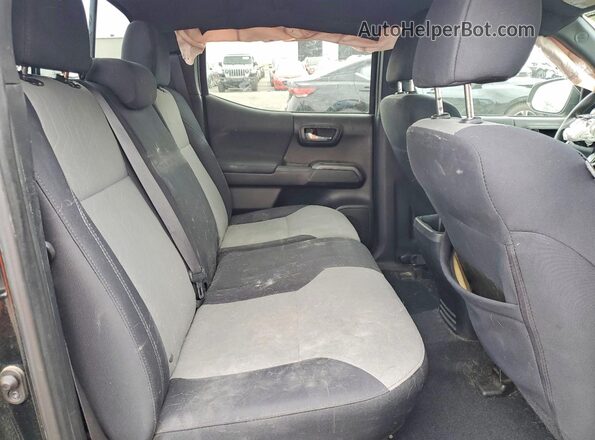 3TMDZ5BN2LM080142 2020 TOYOTA TACOMA Black Vista de los asientos traseros