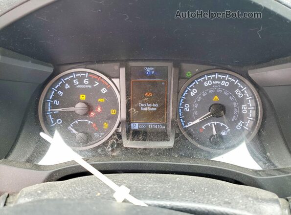 3TMDZ5BN2LM080142 2020 TOYOTA TACOMA Black Vista del cuadro de instrumentos