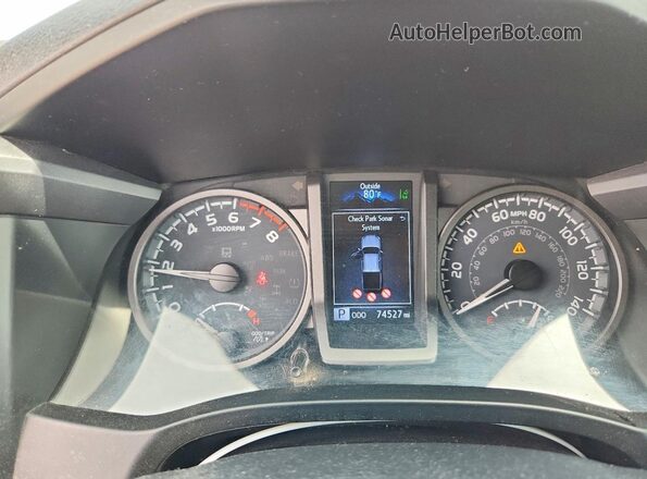 3TMDZ5BN2MM105817 2021 TOYOTA TACOMA Silver Սարքավորումների վահանակի տեսք