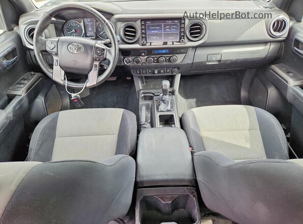 3TMDZ5BN2MM105817 2021 TOYOTA TACOMA Silver Առջևի վահանակի տեսք