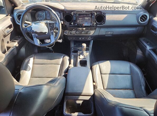 3TMDZ5BN3KM078916 2019 TOYOTA TACOMA Gray Dashboard view