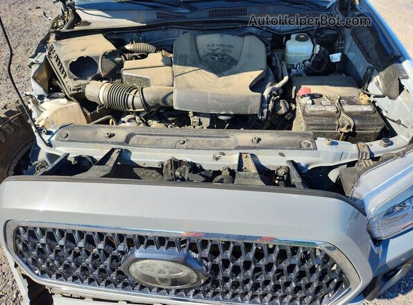3TMDZ5BN3KM078916 2019 TOYOTA TACOMA Gray Rear interior view