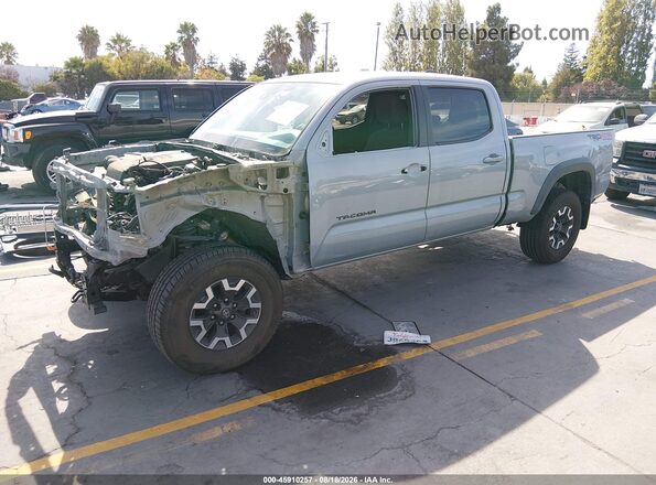 3TMDZ5BN4JM037788 2018 TOYOTA TACOMA Серый Передняя левая четверть