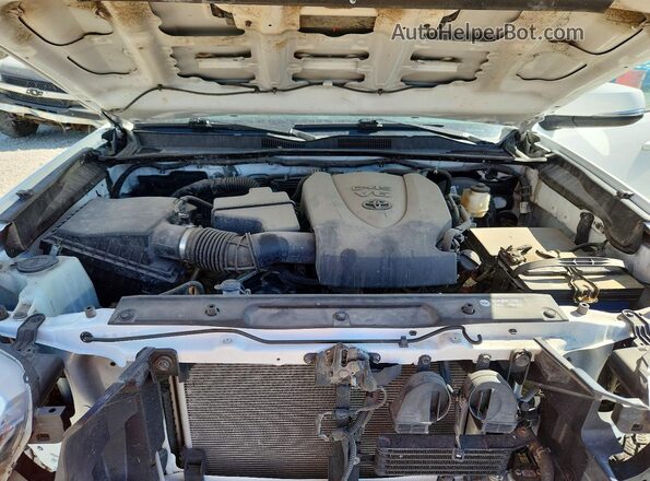 3TMDZ5BN4KM064880 2019 TOYOTA TACOMA White უკანა სალონის ხედი