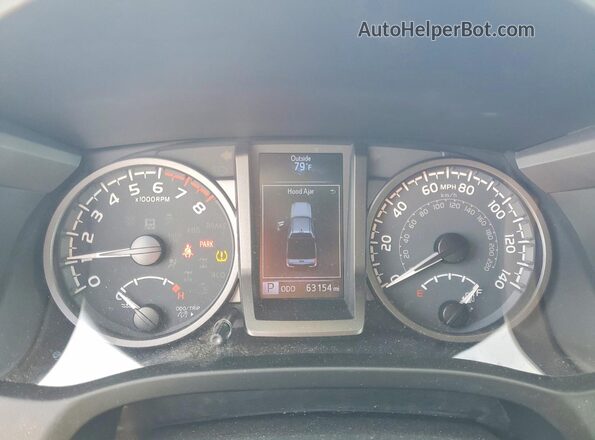 3TMDZ5BN4LM082135 2020 TOYOTA TACOMA Black Սարքավորումների վահանակի տեսք