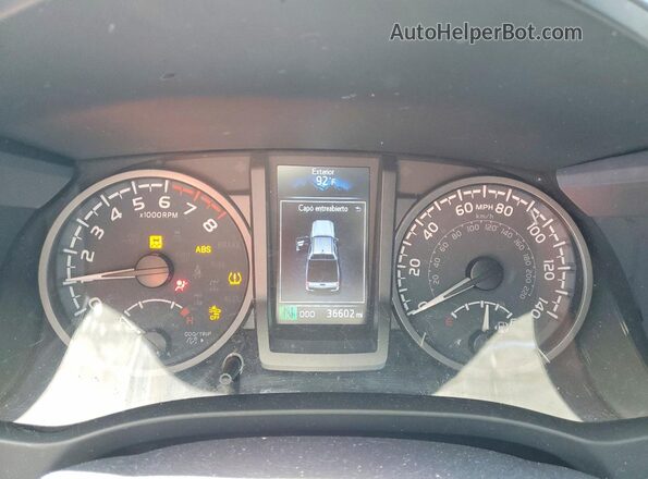 3TMDZ5BN5PM144065 2023 TOYOTA TACOMA Серый Вид щитка приборов