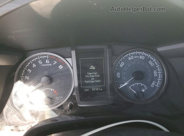 3TMDZ5BN5PM166468 2023 TOYOTA TACOMA White Widok zestawu wskaźników