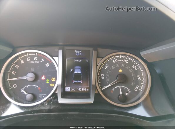 3TMDZ5BN6LM093069 2020 TOYOTA TACOMA Black Widok tylnych siedzeń