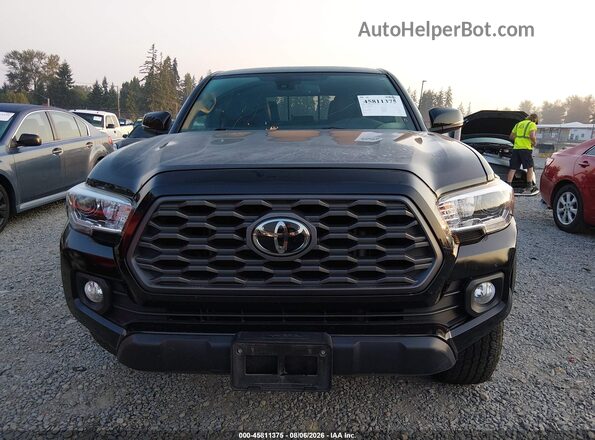 3TMDZ5BN6LM095565 2020 TOYOTA TACOMA Черный Вид задней части салона