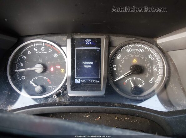 3TMDZ5BN6LM095565 2020 TOYOTA TACOMA Черный Вид задних сидений
