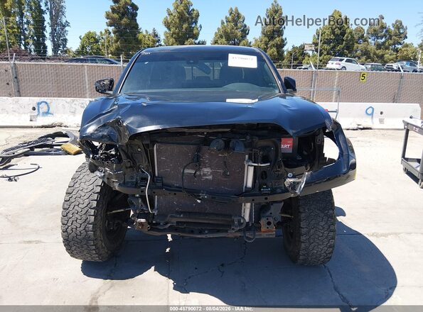 3TMDZ5BN6MM119350 2021 TOYOTA TACOMA Black Rear interior view
