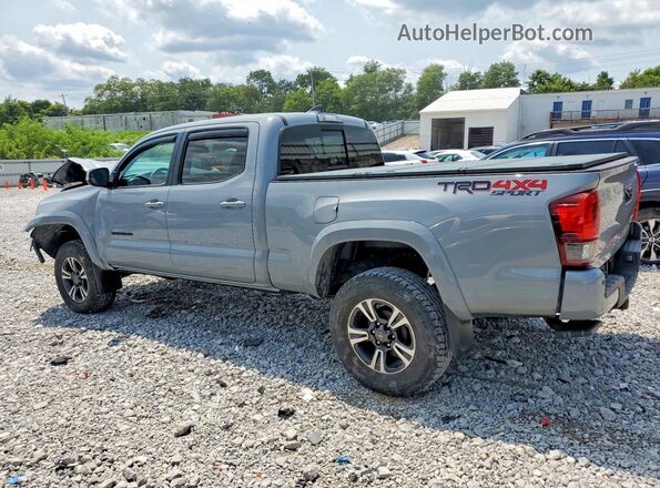 3TMDZ5BN8JM054335 2018 TOYOTA TACOMA Silver Trasero izquierdo