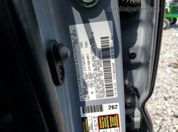 3TMDZ5BN8JM054335 2018 TOYOTA TACOMA Silver Vista del compartimento del motor