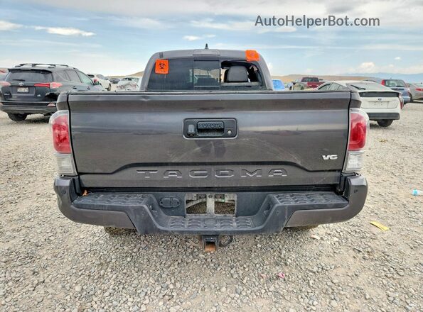 3TMDZ5BN8LM082980 2020 TOYOTA TACOMA Gray უკანა ხედი