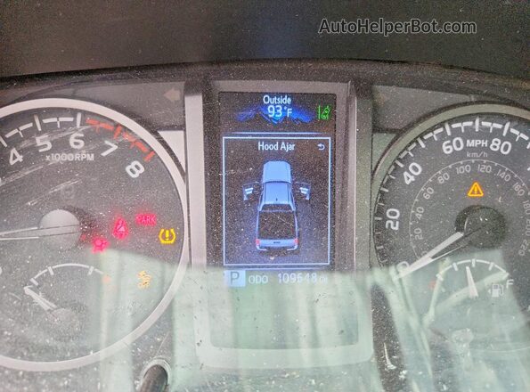 3TMDZ5BN8LM082980 2020 TOYOTA TACOMA Gray ხელსაწყოთა პანელის ხედი
