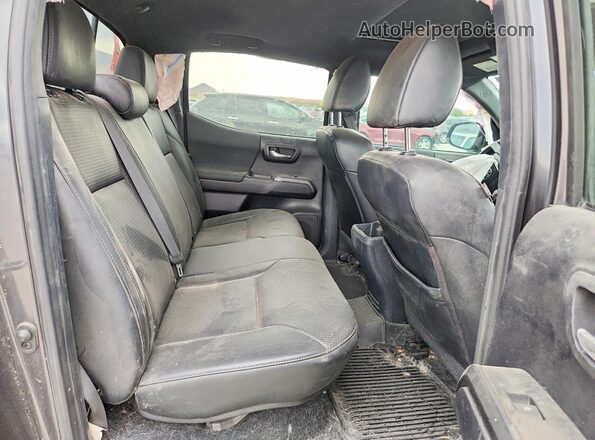 3TMDZ5BN8LM082980 2020 TOYOTA TACOMA Gray უკანა სავარძლების ხედი