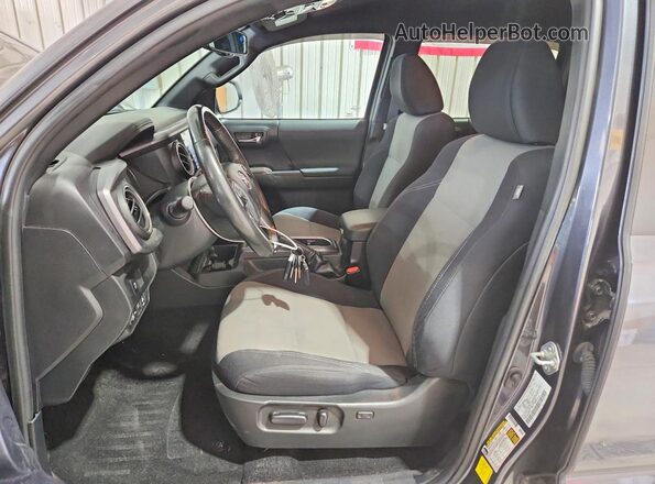 3TMDZ5BN8MM103649 2021 TOYOTA TACOMA Charcoal Rear seats view