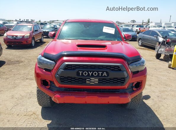 3TMDZ5BN8MM114568 2021 TOYOTA TACOMA Red Front view