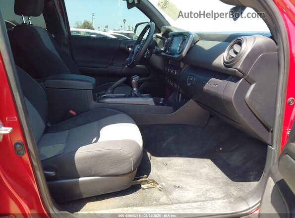 3TMDZ5BN8MM114568 2021 TOYOTA TACOMA Red Front interior view