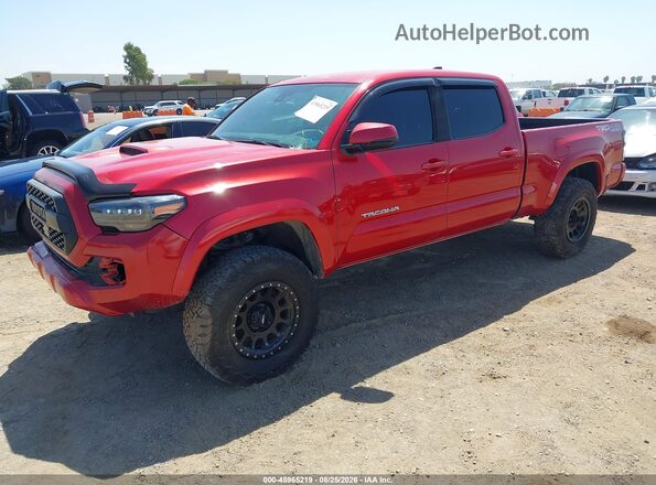 3TMDZ5BN8MM114568 2021 TOYOTA TACOMA Red Front left