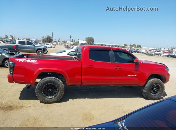 3TMDZ5BN8MM114568 2021 TOYOTA TACOMA Red Rear interior view