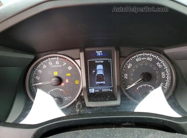 3TMDZ5BN9HM031933 2017 TOYOTA TACOMA Black Սարքավորումների վահանակի տեսք