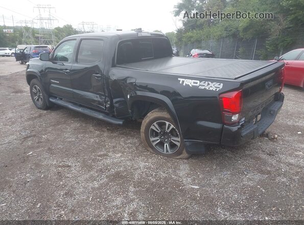 3TMDZ5BN9JM053565 2018 TOYOTA TACOMA Black უკანა მარცხენა
